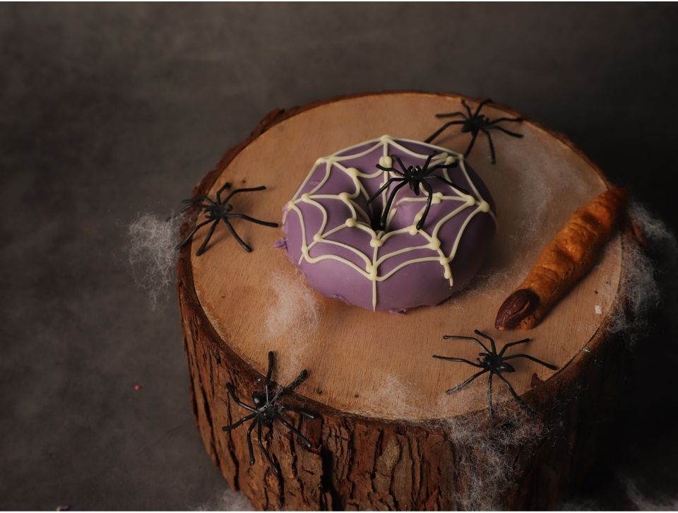 Ube Donut Glaze using Ube Powder