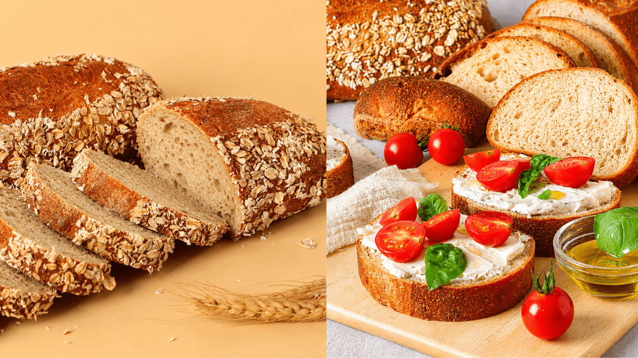 Multigrain Sourdough and Bruschetta Sourdough