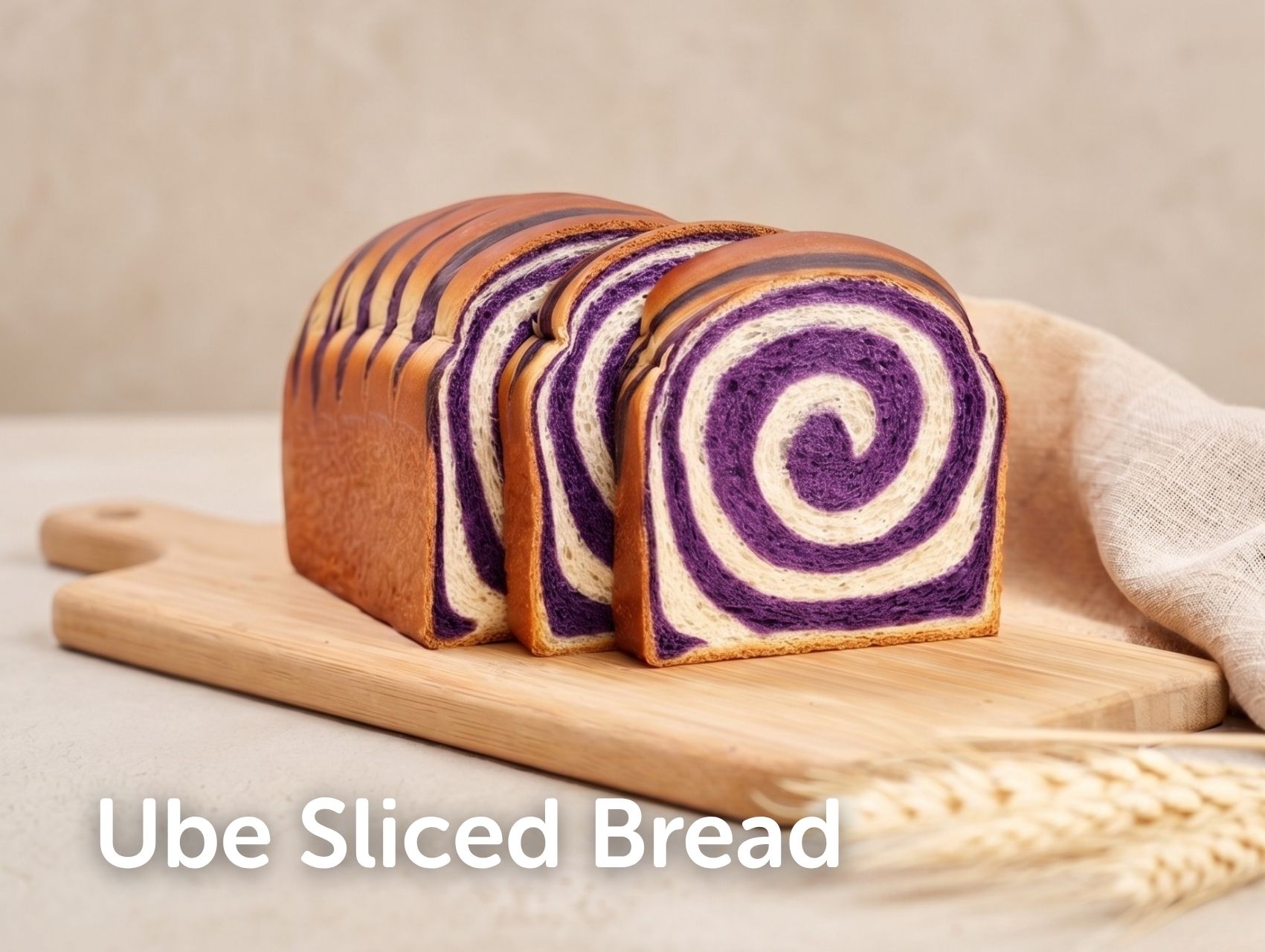 Ube Sliced Bread